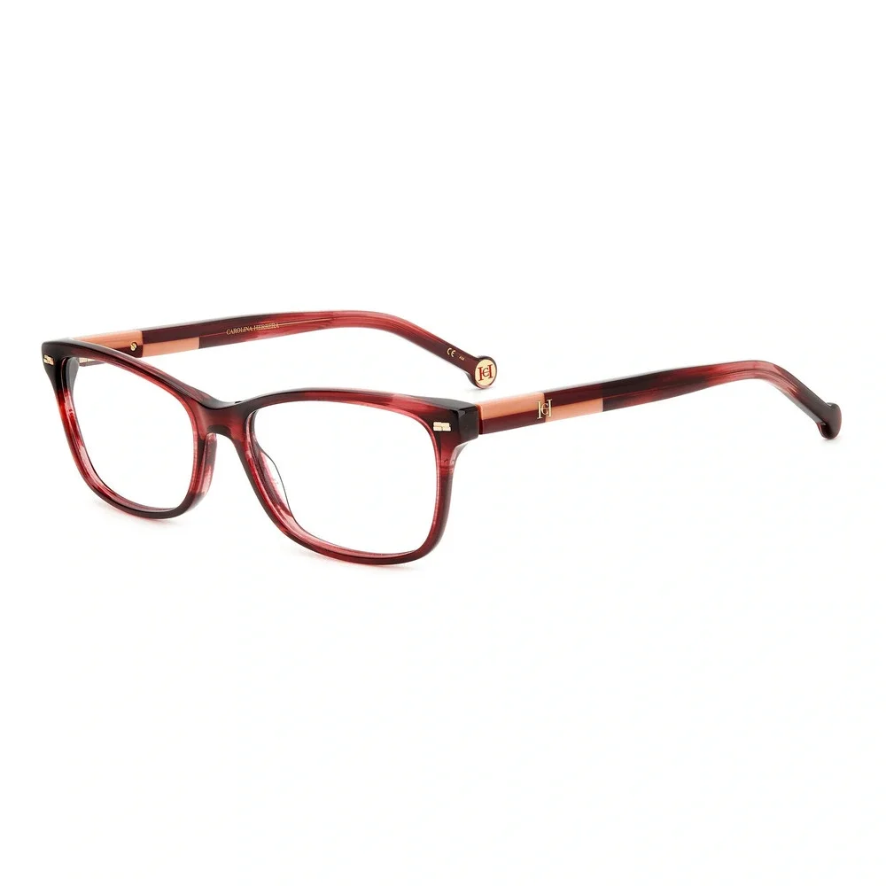 NWT Carolina Herrera HER0160-K4G-54 0K4G Burg 54mm Eyeglasses